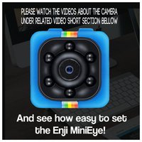 Mini Hidden Spy Camera: Secret Security Cameras for Indoor or Outdoor Surveillance - Home Office or Car Video Recorder with 1080p HD Recording and Night Vision Not Wireless, No WiFi Needed
