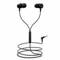 BOAT BassHeads Wired Earphones with Super Extra Bass, Durable Cable, Built-in Mic, Metallic