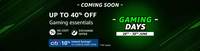 Grand gaming days - 28-30 June - 10% off upto 1750 off via Citibank Offer