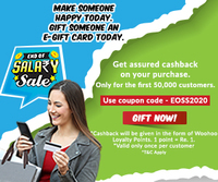 Woohoo End of Salary Sale : Get assured cashback on your purchase via Paytm UPI