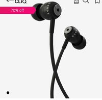 Boult Audio BassBuds StormX Wired Earphones with Mic (Black)