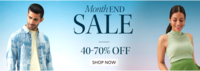 Myntra Month End Sale - Get 40%-70% discount. (26th-28th June)