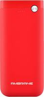 Ambrane 20000 mAh Power Bank (Fast Charging, 10 W)  (Red, Lithium