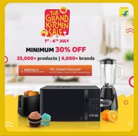 The Grand Kitchen Sale 1st To 6 July +10% Instant Discount With ICICI Cards