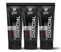 Beardo Activated Charcoal Facewash pack of 3