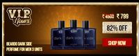 82% OFF -  Beardo Dark Side Perfume For Men 3 Units 