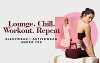 Zivame Bra, Panties, Active wear Sleepwear up to 40% Off under Rs.799