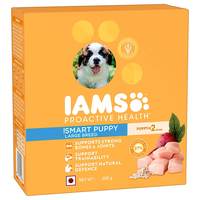 IAMS Proactive Health Smart Puppy Large Breed Dogs (<2 Years) Dry Dog Food, 200g Sample Pack @ 10

 