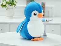 emutz CUTE PENGUIN SOFT TOY GIFT SET - 26 cm (Blue, White)  - 48 inch