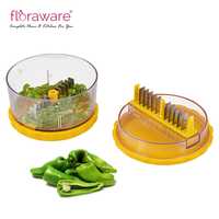 FLORAWARE GARLIC ONION CUTTER CRUSHER PEELER (YELLOW)   on sale for INR 208   Only.