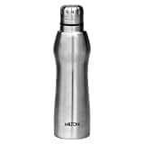 [Back] Milton Puro 1000 Stainless Steel Fridge Water Bottle, 920 ml, Silver (Pack Of 2)