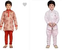 Kids Kurtas, Ethnic Sets And Bottoms Clothing Up to 86% OFF