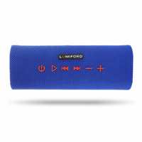 Extra 30% Off Coupon - Lumiford Stereo Blue Log BT02 Bluetooth Multimedia Speaker, Blue with built-in Alexa Voice Control  