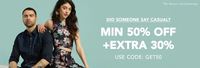 Koovs: Flat 50% Off + Extra 30% Off On Men's And Women's Apparel