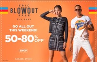 AJIO Epic Blowout Sale From 3rd To 5th July Flat 50% To 80% Off
