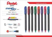 Pentel Energel Roller Gel Pen Set - Pack of 10 (Blue)