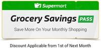 Buy Flipkart grocery pass @ 1 + 58 coins