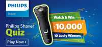Amazon Philips Shaver Quiz | Win ₹10,000 for 10 Lucky Winners