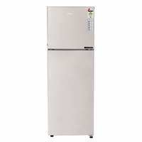 Haier 258 L 2 Star Frost Free Double Door Refrigerator(HEF-25TGS, Grey Steel/Moon Silver, Convertible