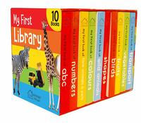  My First Library: Boxset of 10 Board Books for Kids Board book – 25 April 2018