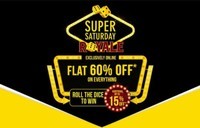 Jack & Jones Super Saturday Sale : Flat 60% Off On Everything + Extra 15% Off