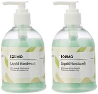 Amazon Brand - Solimo Handwash Liquid, Neem & Aloe - 250 ml (Pack of 2)140