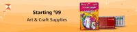 Art & Craft Supplies Essentials Starts From Rs.99