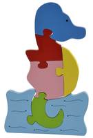 Skillofun Wooden Take Apart Puzzle Large - Seahorse 