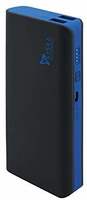Syska 11000mAH Lithium Ion X110 Power Bank (Black-Blue)
