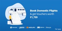 Rs.1500 Cashback On Flight Booking Via ICICI card on Paytm