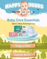 [Mobile Only] Flipkart Baby Happy Hours: Daily (10:00 to 11:59) hrs. 