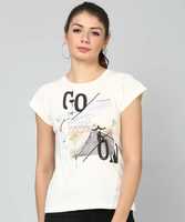 Wrangler Women's T-Shirt Upto 72% off Starting @ 357