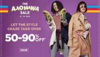 [Last Day] The Ajio Mania Sale- Flat 50 To 90% Off