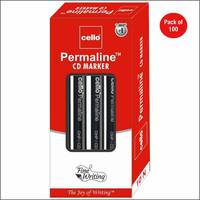 Cello Permaline CD Marker - Pack of 100 (Blue)