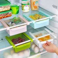 ANVEL Plastic Slide Storage Rack Shelf Drawer Fridge Space Saver Organizer