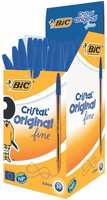 60% off - (Bic Cristal original fine Ball pen ( pack of 50) - 7.18 RS per piece