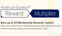 American express  Reward Multiplier Program