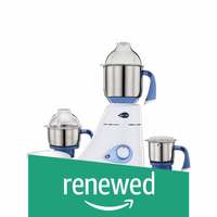 (Renewed) Preethi Blue Leaf Diamond 750-Watt Mixer Grinder (Blue/White)@2144 
 