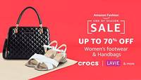 Amazon :Mega fashion sale , Get 10% instant discount on HDFC Bank Card,