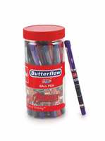 Cello Butterflow Avenger Ball Pen (25 Pens Jar - Blue) [APPLY 15% OFF COUPON]