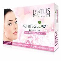 Lotus Herbals Whiteglow Insta Glow 4 In 1 Facial Kit, 40g