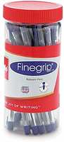 Cello Finegrip Ball Pen (25 Pens Jar - Blue) | Comfortable & Smooth writing ball pens