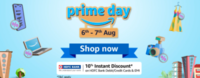 Amazon Prime Day Sale (6-7th Aug) - Upto 70% off + 10% Instant Discount via All HDFC Bank Cards