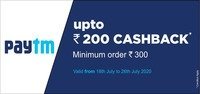Jio Mart Paytm Offer - Up to Rs. 200 Cashback on Minimum Rs. 300
