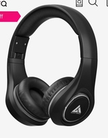 Boult Audio ProBass FluidX Over The Ear Bluetooth Headphones with Mic (Black)