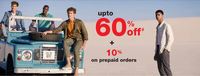 Celio End of Season Sale Upto 60% Off + 10% Extra Discount on Prepaid payment