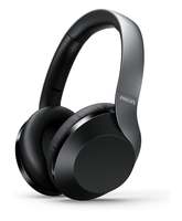 Save Coupon Rs.1500 | Philips Performance TAPH805BK Bluetooth 5.0 Active Noise Cancelling Over-Ear Headphones with Google Assistant, Touch Controls, Quick Charge, Hi-Res Audio, 30 Hour Play Time and Built-in Mic (Black
