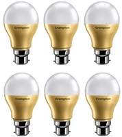 Lowest : Crompton 9 W Round B22 LED Bulb (White, Pack of 6) at Rs.455.

