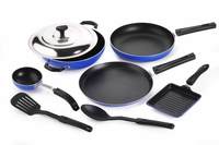 Crystal Eco Series Cookware Set  (PTFE || Non-stick || 8 - Piece) 