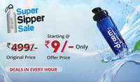 Droom Super Sipper Sale Starting from Rs.9 (Deals Price change every hour)